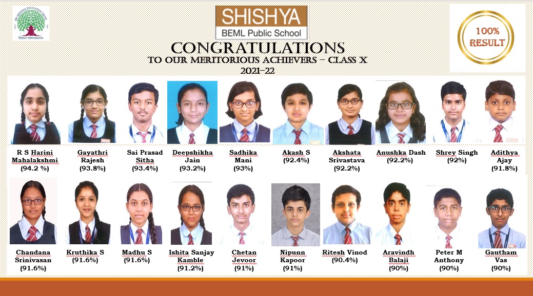 CBSE - Shishya BEML Public School Bangalore